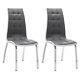 2/4/6x Faux Leather Dining Chairs Pu Padded Seat Dining Room Kitchen Chair Set