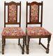 2 Old Charm Dining Chairs Tudor Brown Frames Cheltenham Red Free Uk Delivery