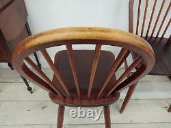 2 Stickback ercol style Kitchen Chairs Antique Postage Available