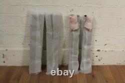 2 x Baumhaus WALNUT Upholstered Grey Dining Chairs (SRP £289) 4 PAIRS AVAILABLE