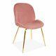 2 X Fairmont Park Wintershoven Upholstered Dining Chairs Pink Rrp £185