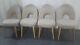 4 Bentley Designs Oslo Oak Fabric Upholstered Dining Chairs