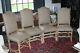 4 French Upholstered Dining Chairs Os De Mouton