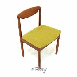 4 X Vintage Teak Meredew Danish Influence Dining Chairs(Re Upholstered)