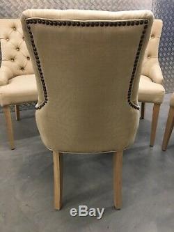 4x Neptune Henley Upholstered Kitchen Dining Room Chairs Furniture Sutton