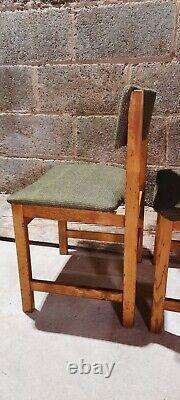5 X Mid Century Danish Farstrup Upholstered Dining Chairs