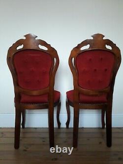 6 French Louis Style Dining Chairs Cash Collection Tamworth B79