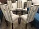 6 Laura Ashley Dining Chairs Newly Upholstered In Classic Design