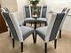 6 Next Dining Chairs Newly Upholstered In Modern Design