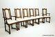 6 Wood Bros Old Charm Dining Chairs In Light Oak Free Nationwide Delivery