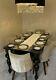 8 John Lewis Harlequin Arkona Velvet Upholstered Dining Chairs