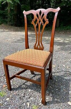 A set of 10 antique dining chairs all re upholstered FREE DELIVERY TO 20 MILES