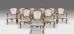 Amazing dining chairs sets 8,10,12,14,16,18 to French polished and Upholstered