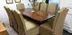 Barker And Stonehouse Dining Table And 8 Upholstered Chairs
