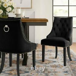 Brannon Upholstered Dining Chair Black