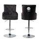 Buttoned Back Dining Chairs Swivel Bar Stools Velvet Upholstered Lion Knocker