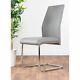 Caba Upholstered Dining Chair (set Of 2) Elephant Grey