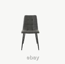 Charcoal Grey Dining Chairs