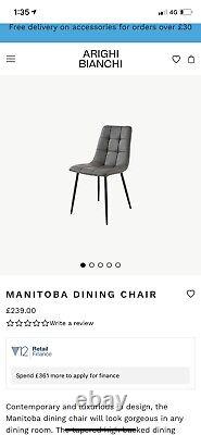 Charcoal Grey Dining Chairs