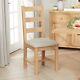 Cheshire Limed Oak Natural Fabric Upholstered Dining Chair- Dining Room Lr81