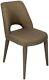 Cloud Taupe Fully Upholstered Dining Chairs X 4 Chairs Set Clearance Price