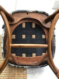 Cotton velvet wooden house of hackney upholstered dining chairs (set of 4)