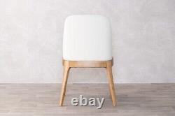 Cream Upholstered Dining Chair Modern Dining Chair Scandi Chair Side Chair