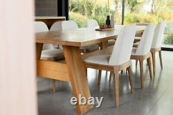 Cream Upholstered Dining Chair Modern Dining Chair Scandi Dining Chair Carver