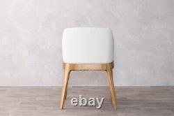 Cream Upholstered Dining Chair Modern Dining Chair Scandi Dining Chair Carver