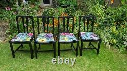 Dining Chairs Set Of 4 Upholstered Designer Guild Kitchen Chair Furniture Wood