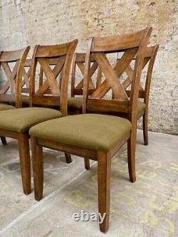 Dining Chairs X 4 Newly Upholstered