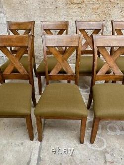 Dining Chairs X 4 Newly Upholstered