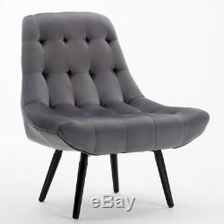 Dining or Occasional Upholstered Chairs French Velvet Accent Chair Bedroom Sofa