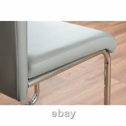 Eubanks Upholstered Dining Chair (Set of 2) Elephant Grey