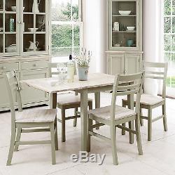FLORENCE, Stunning rectangle extended kitchen dining table and chairs, sits upto 4