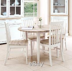 FLORENCE round extended dining table and chairs, Stunning kitchen table, QUALITY