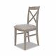 Florence Dining Chair. Quality Truffle Cross Back Upholstered Chair, Kitchen Chair