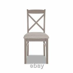 Florence dining chair. Quality truffle cross back upholstered chair, kitchen chair