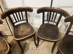 Four Original Thonet Bentwood Cafe Chairs