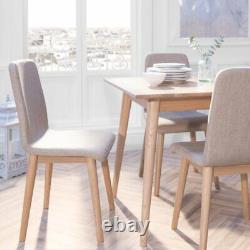 Gravette Lowback Upholstered Dining Chair Golden Oak