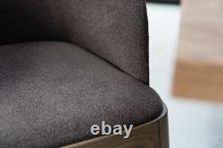 Grey Upholstered Dining Chair Modern Dining Chair Scandi Dining Chair Carver