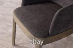 Grey Upholstered Dining Chair Modern Dining Chair Scandi Dining Chair Carver