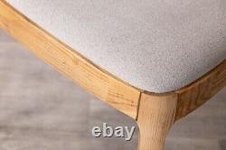 Grey Upholstered Dining Chair Modern Dining Chair Scandi Dining Chair Side Chair