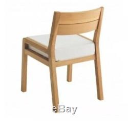 HABITAT Radius Solid Oak Dining Chair Upholster seat NOW £100.00 collect WF119HS