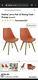 Habitat Jerry Dining Chairs X 6 Orange
