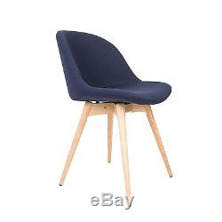 Heals Midj Sonny Side Chair (£399.00) Solid Light Wood Leg Upholstered Scandi