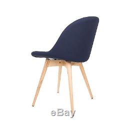 Heals Midj Sonny Side Chair (£399.00) Solid Light Wood Leg Upholstered Scandi