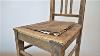 How To Restore An Old Chair With Cheap Tools For Beginner