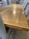 Huge Oak Table And 8 Upholstered Dining Chairs