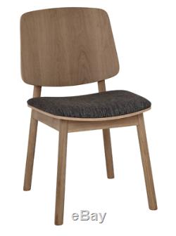 John Lewis & Partners Wood Upholstered Dining Chair Oak